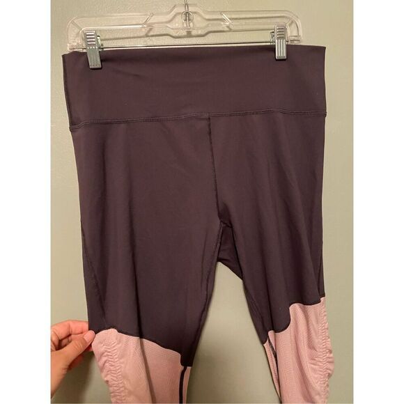 Fabletics Cashel Foldover PureLuxe Legging Purple Size XL NWT - Picture 5 of 10
